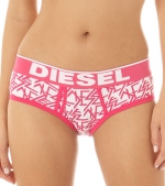 Diesel Printed Cotton Stretch Oxi Brief